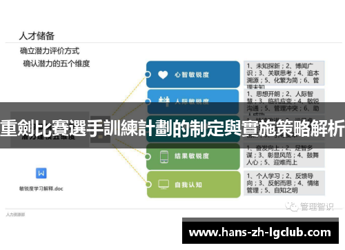 重劍比賽選手訓練計劃的制定與實施策略解析